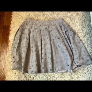 Vessel by Timo Vegan Suede Flower Cut Skirt